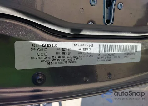 2018 Chrysler 300 300S z USA, uszkodzony, nr VIN 2C3CCABG0JH240557